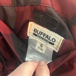 Buffalo David Bitton Red and Black Checkered Jacket